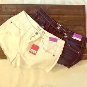 BUNDLE mossimo jeans shorts NWT size 15